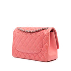 Pink Leather Chanel Flap Bag