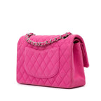 Pink Leather Chanel Flap Bag