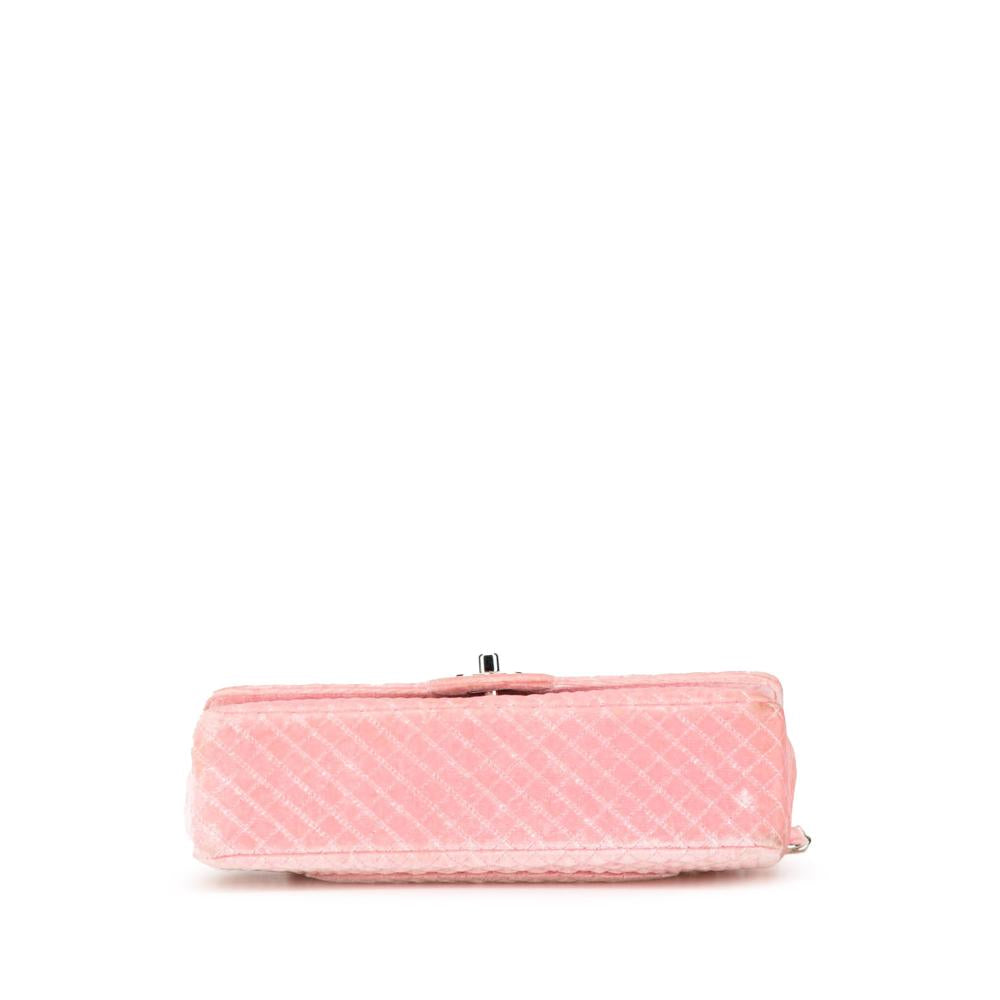 Pink Leather Chanel Flap Bag