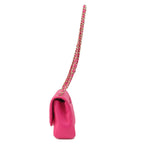 Pink Leather Chanel Shoulder Bag