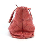 Pink Leather Chanel Tote