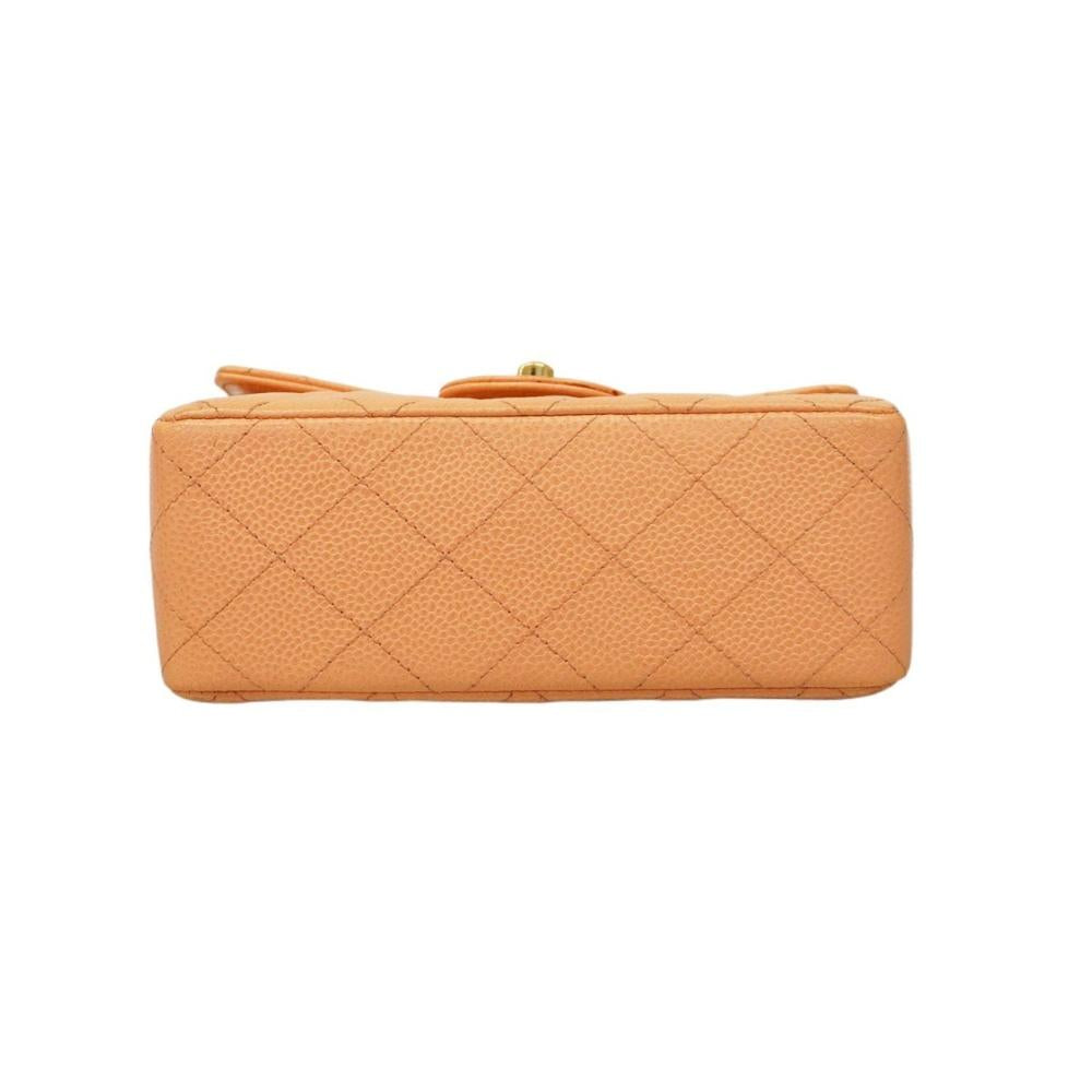 Pink Leather Chanel Shoulder Bag
