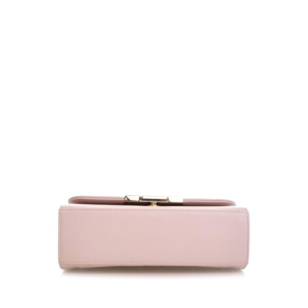 Pink Leather Chanel Flap Bag