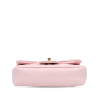 Pink Leather Chanel Flap Bag