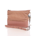 Pink Leather Chanel Crossbody Bag
