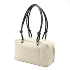 Pink Leather Chanel Shoulder Bag