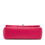 Pink Leather Chanel Flap Bag