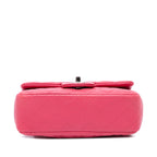 Pink Leather Chanel Flap Bag