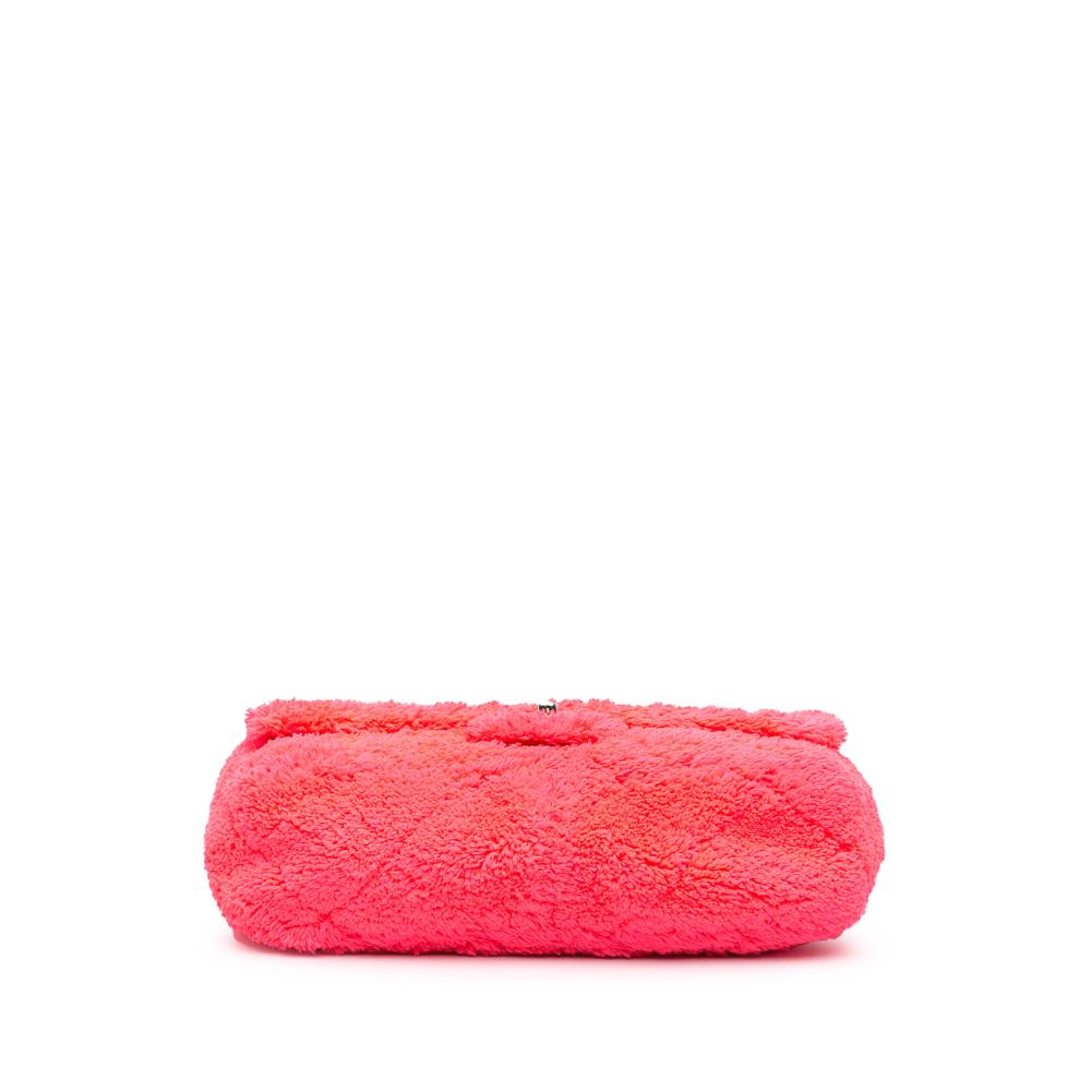 Pink Leather Chanel Flap Bag