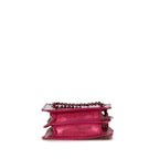 Pink Leather Chanel Crossbody Bag