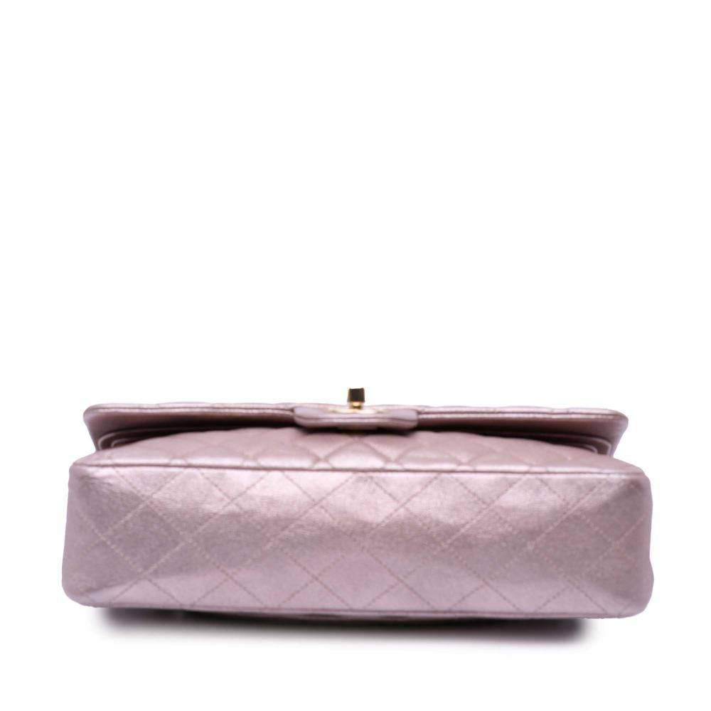 Pink Leather Chanel Flap Bag