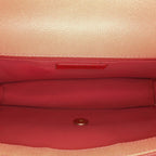 Pink Leather Chanel Flap Bag
