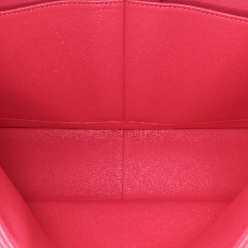 Pink Leather Chanel Flap Bag