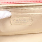 Pink Leather Chanel Shoulder Bag