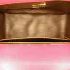 Pink Leather Chanel Flap Bag