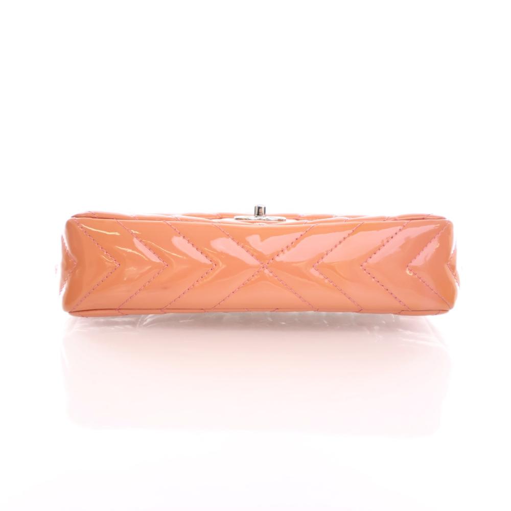Pink Leather Chanel Flap Bag