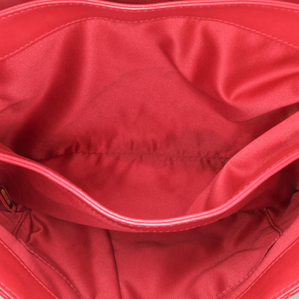 Pink Leather Chanel Flap Bag