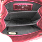 Pink Leather Chanel Crossbody Bag