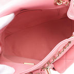 Pink Leather Chanel Backpack