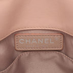 Pink Leather Chanel Shoulder Bag
