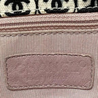 Pink Leather Chanel Tote