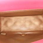 Pink Leather Chanel Flap Bag