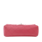 Pink Leather Chanel Flap Bag