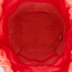 Pink Leather Chanel Bucket Bag