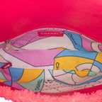 Pink Leather Chanel Flap Bag