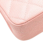 Pink Leather Chanel Flap Bag