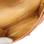 Pink Leather Chanel Flap Bag