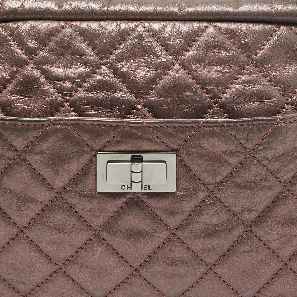Pink Leather Chanel Shoulder Bag