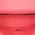Pink Leather Chanel Flap Bag