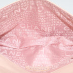 Pink Leather Chanel Shoulder Bag