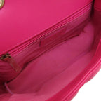 Pink Leather Chanel Shoulder Bag