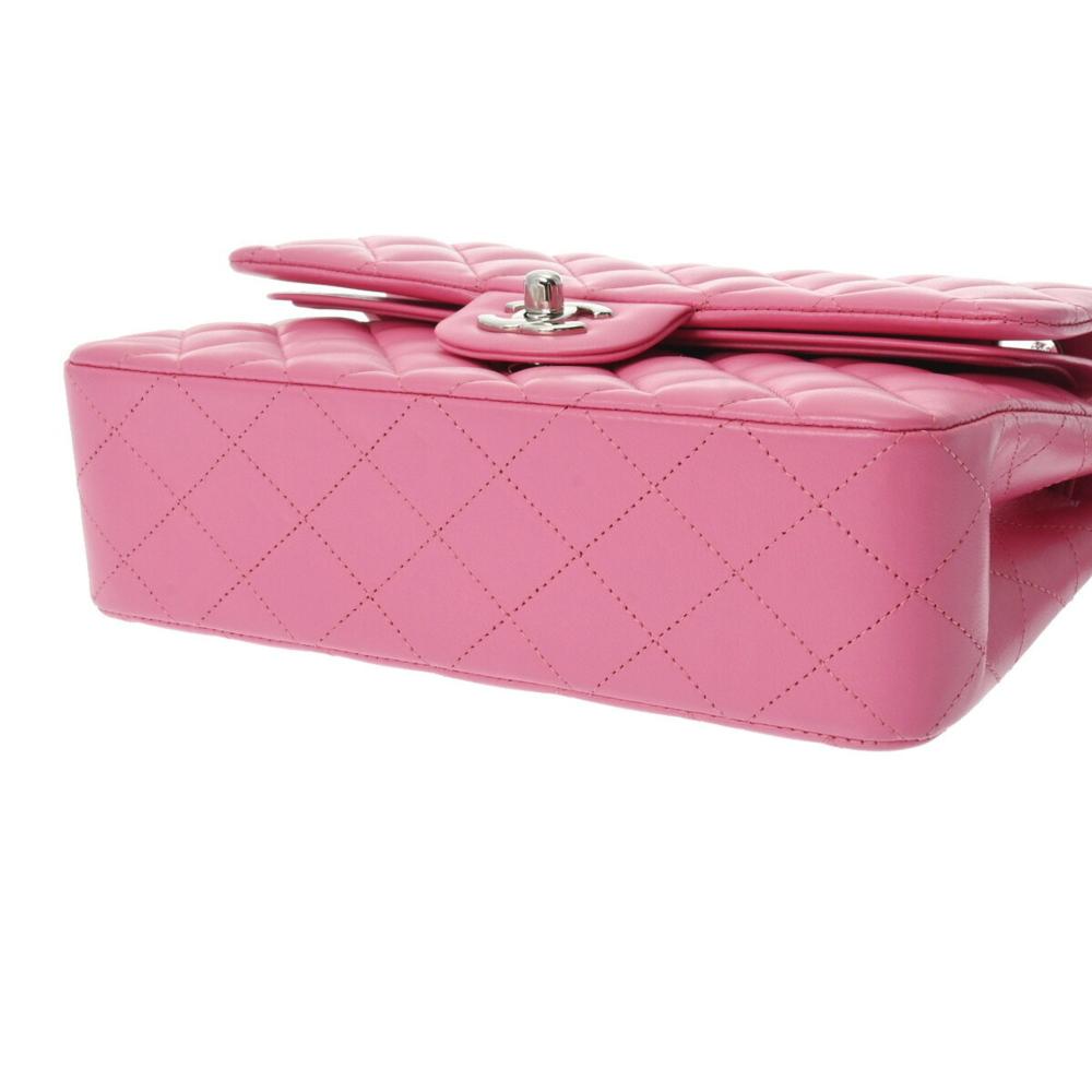 Pink Leather Chanel Flap Bag