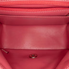 Pink Leather Chanel Flap Bag