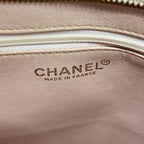 Pink Leather Chanel Tote