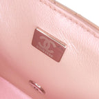 Pink Leather Chanel Flap Bag
