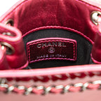 Pink Leather Chanel Crossbody Bag