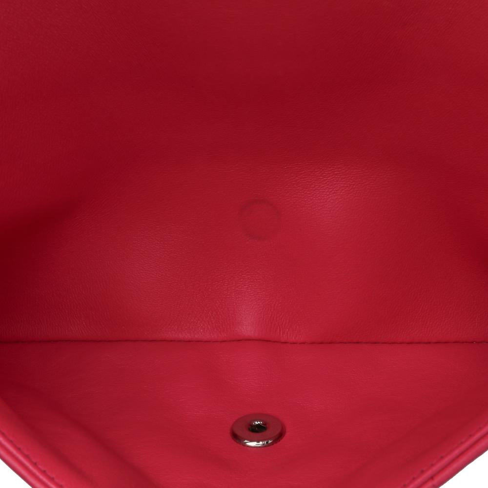 Pink Leather Chanel Flap Bag