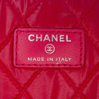 Pink Leather Chanel Clutch
