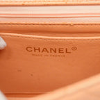 Pink Leather Chanel Shoulder Bag
