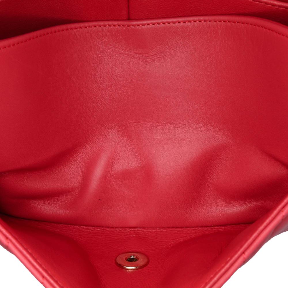 Pink Leather Chanel Shoulder Bag