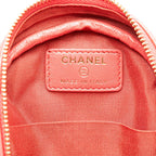 Pink Leather Chanel Crossbody Bag