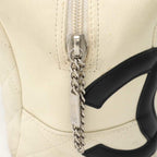 Pink Leather Chanel Shoulder Bag