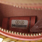 Pink Leather Chanel Clutch
