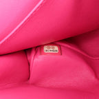 Pink Leather Chanel Flap Bag