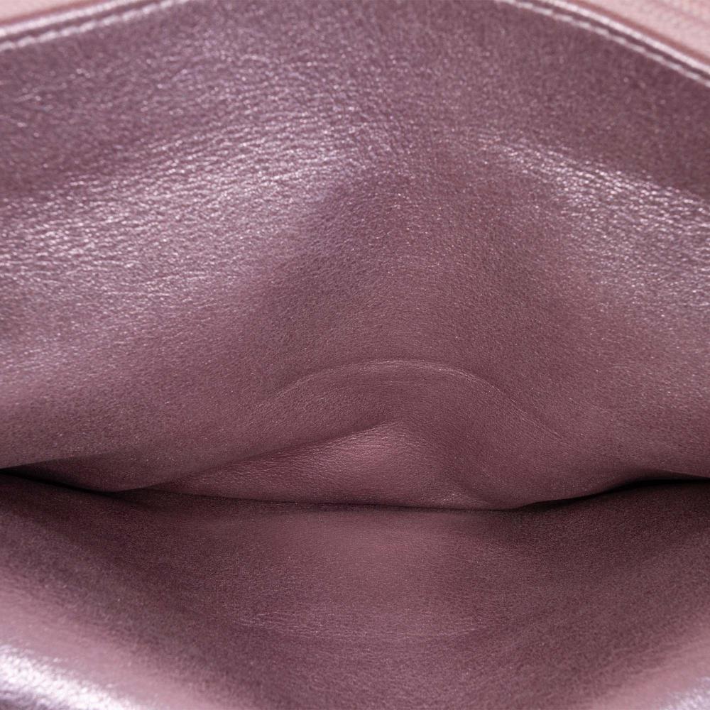 Pink Leather Chanel Flap Bag