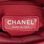 Pink Leather Chanel Crossbody Bag